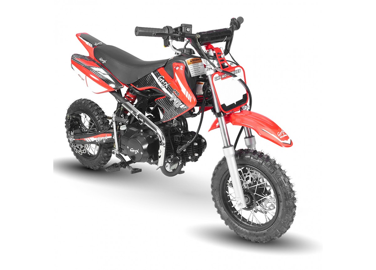 GMX 70cc Pro Kids Dirt Bike Red Go Easy Australia